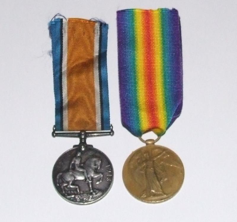 WW1 Medal Pair - Royal Fusiliers