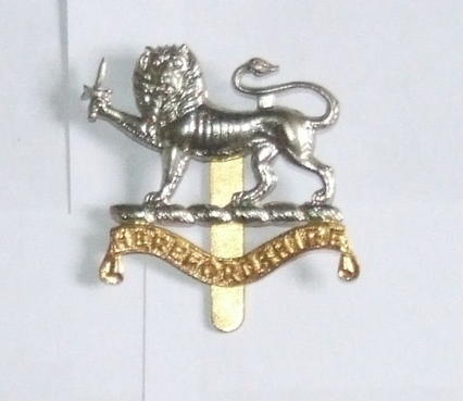 Herefordshire Regiment Cap Badge