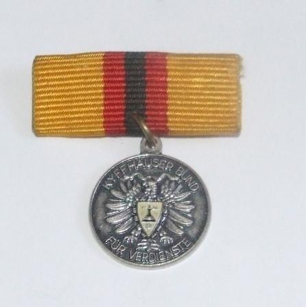 Kyffhauser Veterans Loyal Service Medal