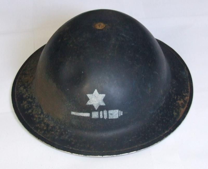 MkII Brodie Helmet - Royal Navy Gunner