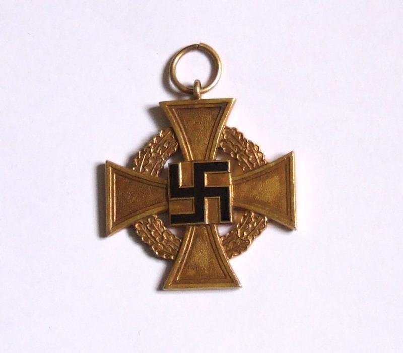 40yr Nazi Party Faithful Service Medal