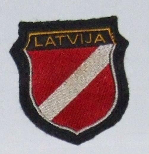 Waffen SS Latvian Sleeve Shield