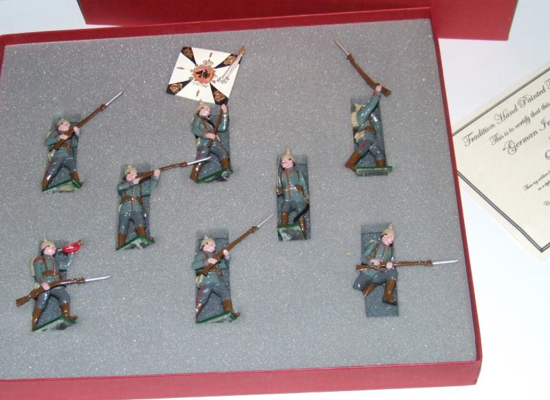 Hand-Painted Metal Soldiers - German WW1