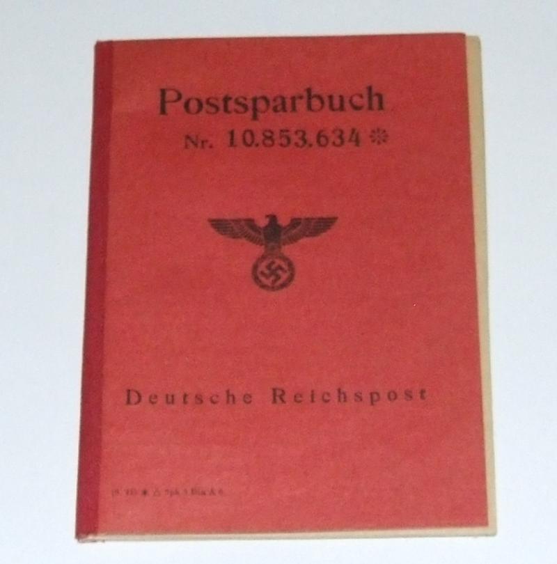 Deutsche Reichpost Savings Book