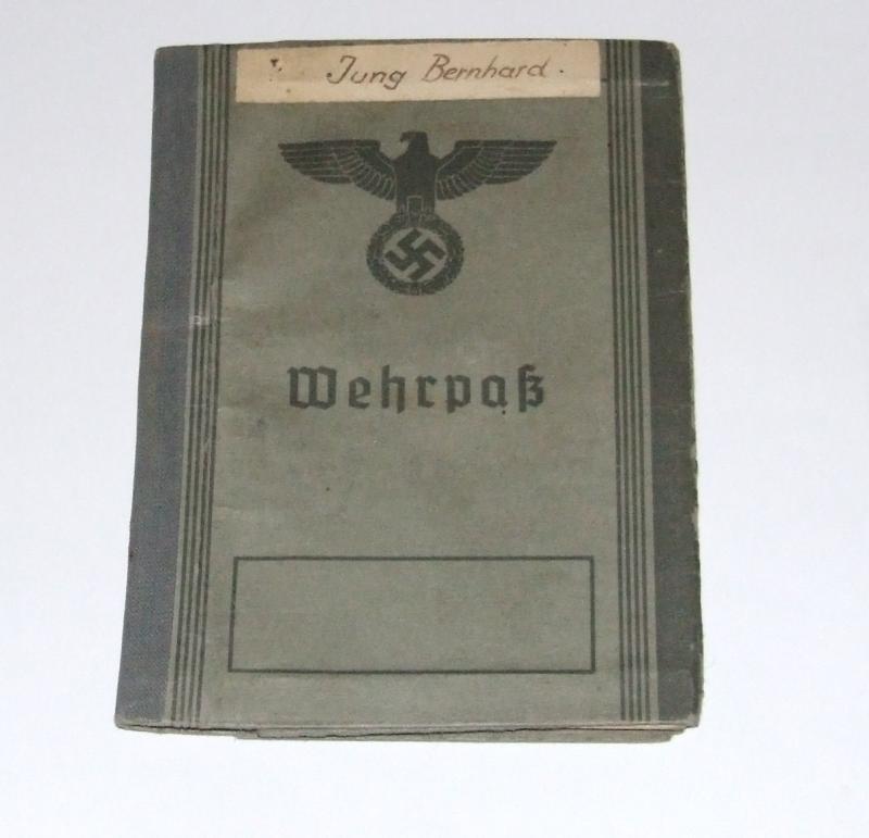Wehrpass - Army Conscript.