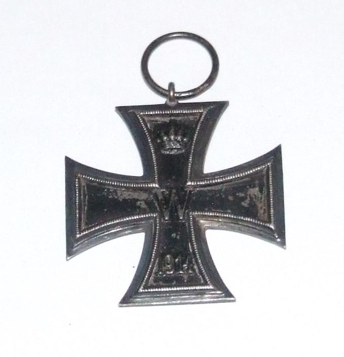 WW1 Iron Cross - Stamped Ring