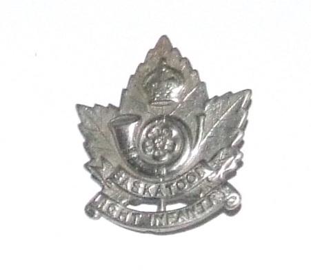 Saskatoon Light Infantry Cap Badge