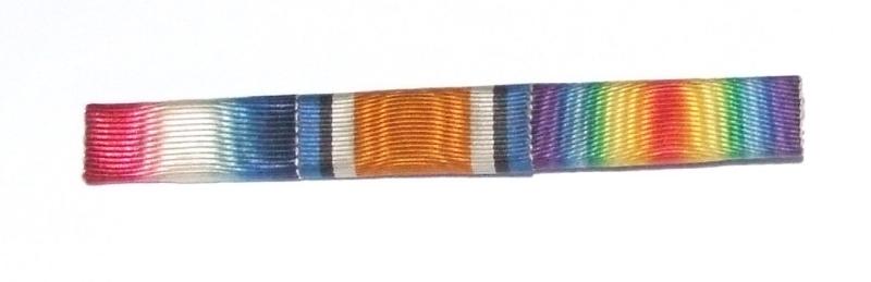 British WW1 Trio Ribbon Bar