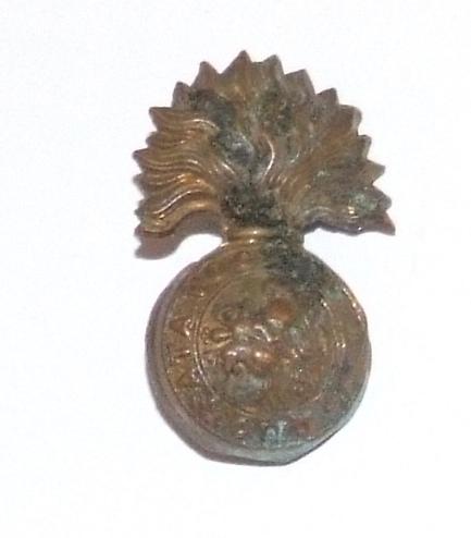 Northumberland Fusiliers Cap Badge - 1939