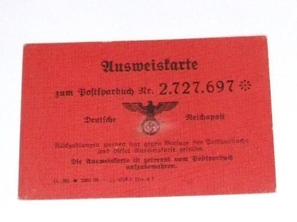 Deutsche Reichpost Identity Card
