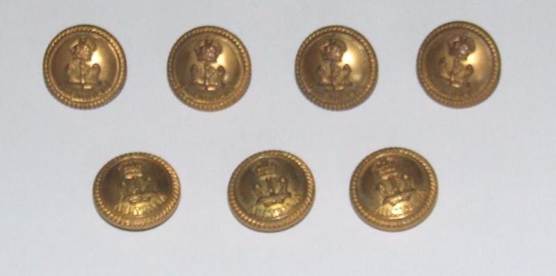 Royal Australian Navy Buttons - WW2