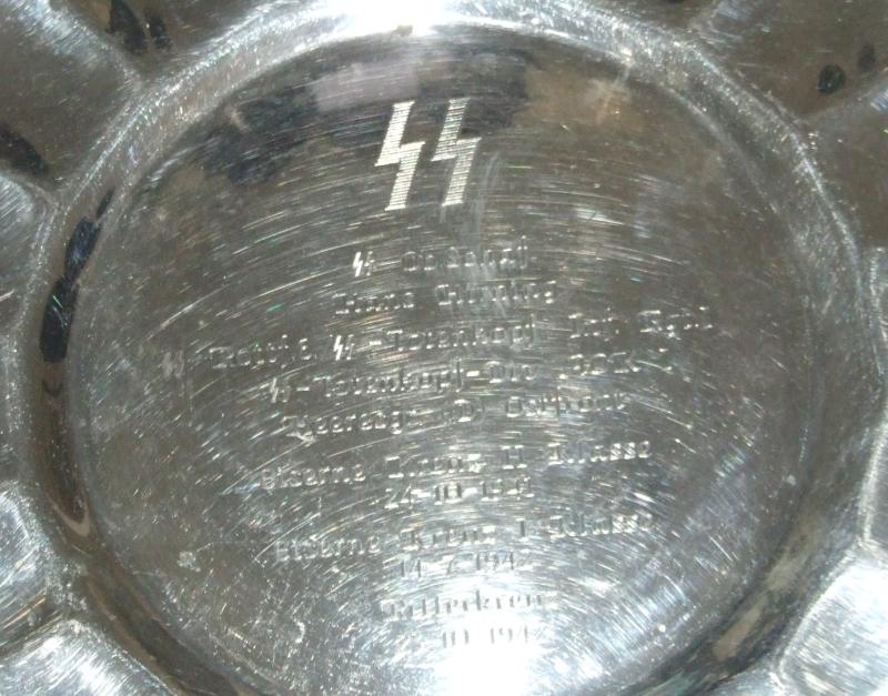 SS Silver Honour Tray - KC Holder