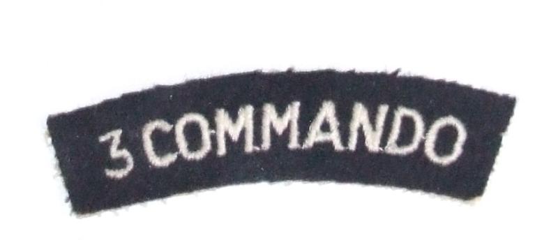 3 Commando Shoulder Title
