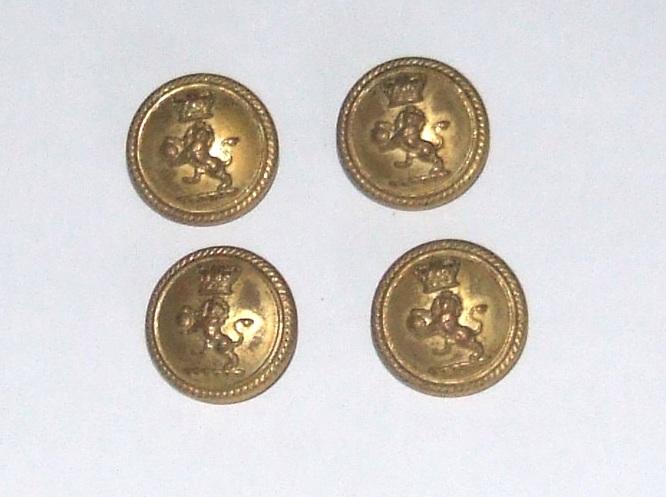 4 x Cunard Line Buttons