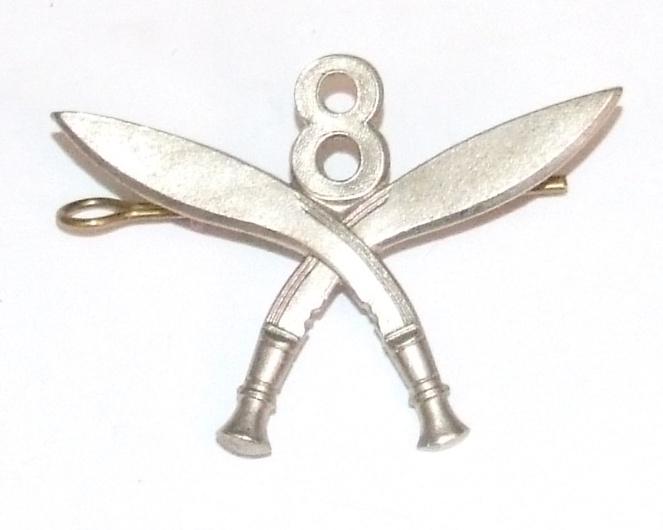 8th Ghurkha Rifles Cap Badge